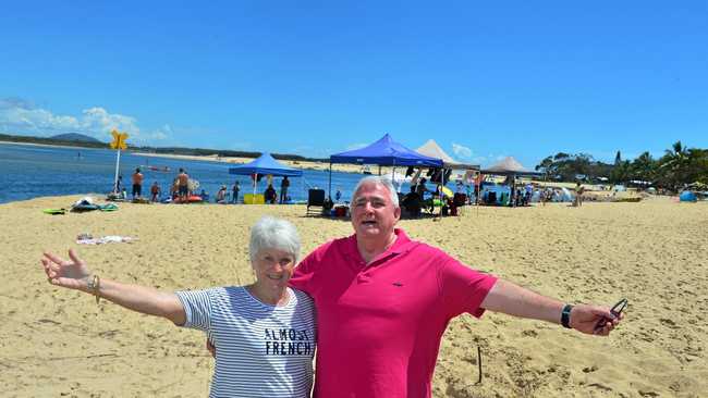 BEST OF BOTH WORLDS: Alan and Gwenda Tudman have had enough of the Australian summer and want to buy a place in Europe so they can escape for a few months. Picture: John McCutcheon