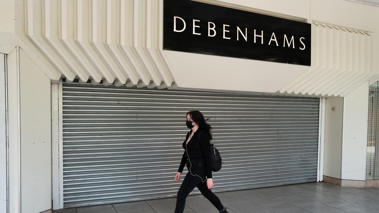 A Debenhams store on the day it closes for the last time on May 15, 2021 in Cardiff, Wales. Picture: Matthew Horwood/Getty Images