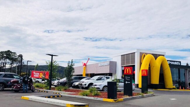 Kyle Thompson sent a man to Lithgow McDonald's to pick up meth. Picture: Lithgow District Chamber of Commerce/Facebook