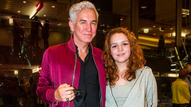 Baz and Lillian Luhrmann at the world premiere of Boy Swallows Universe at QPAC Playhouse. Picture: Darren Thomas