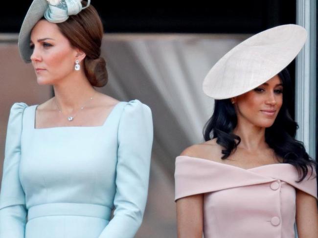 Tension...Kate Middleton and Meghan Markle