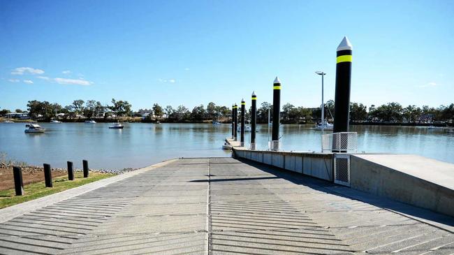 New boat ramps have been announced for Port Alma. The North Rockhampton boat ramp is pictured. Picture: Allan Reinikka ROK280818aboatram