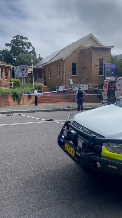 Gosford in lockdown after explosions