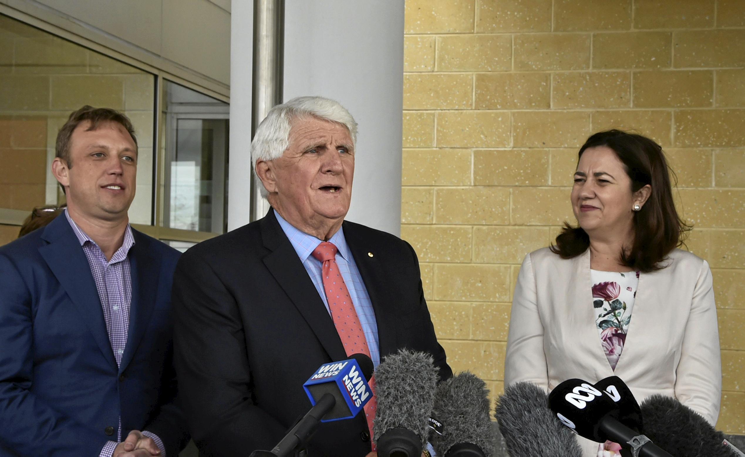 Darling Downs Hospital and Health Service board chair Mike Horan, Premier Annastacia Palaszczuk. Cabinet in Toowoomba. September 2018. Picture: Bev Lacey