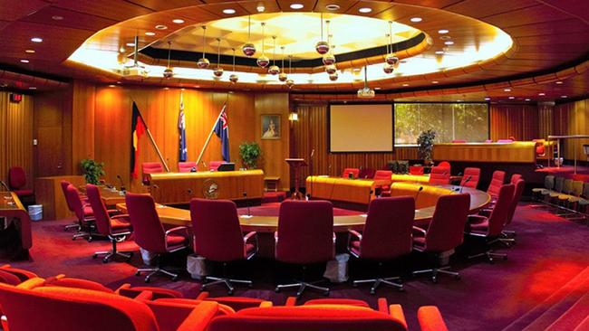 Shoalhaven Council chambers.