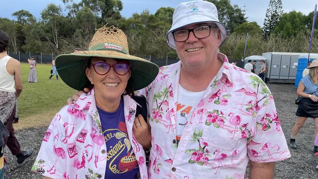 Karen Fang and Paul Fang at Bluesfest 2023. Picture: Savannah Pocock