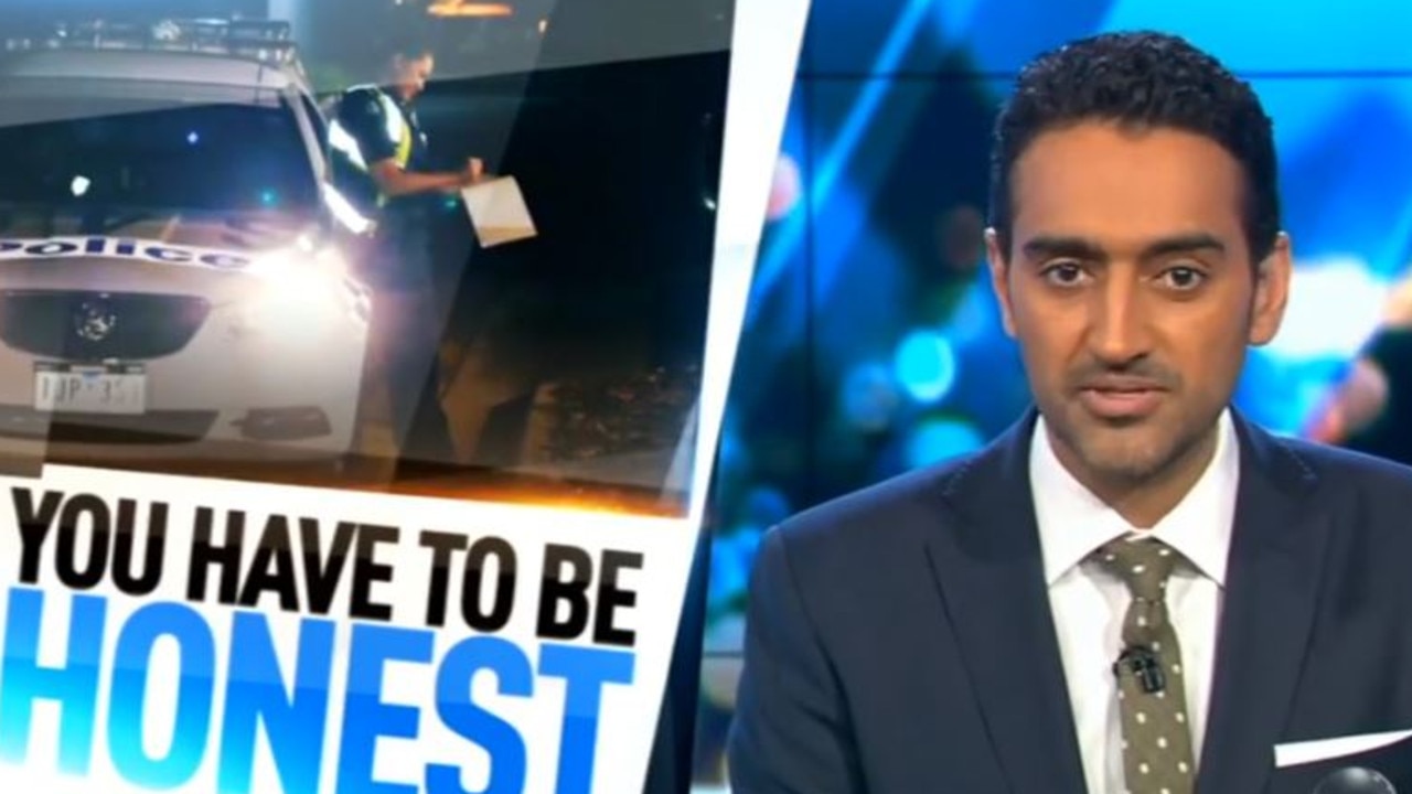 Aly's blistering eight-minute segment won praise online. Picture: Channel 10