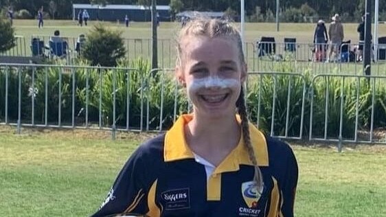 Ava Drury starred with both the bat and ball for the Central Coast. Photo: supplied.