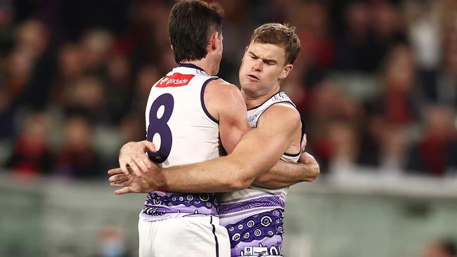 The loss to Fremantle kick started a run of mediocrity for the Demons. Picture: Michael Klein