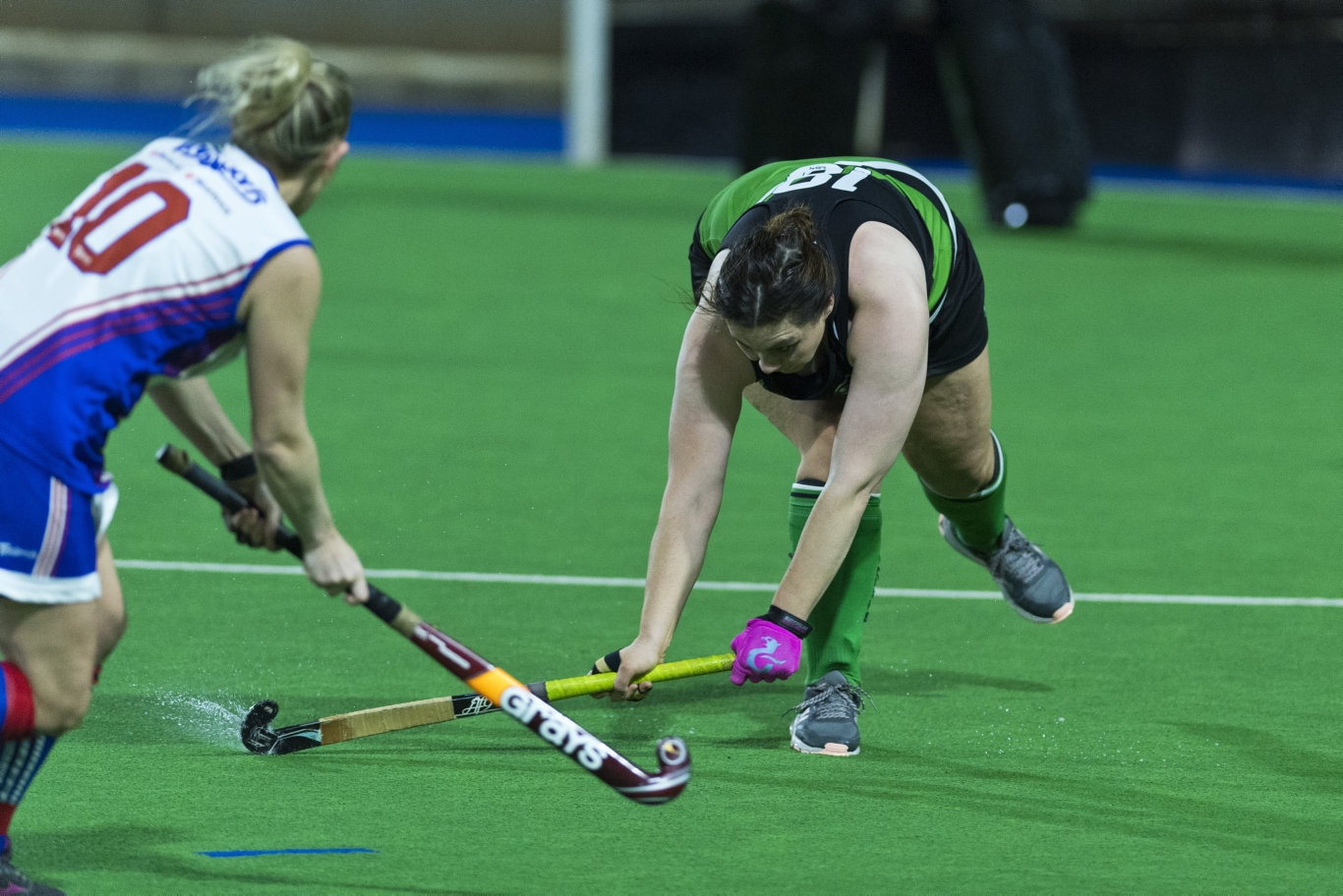 Ashlee French of Norths against Rangeville in Toowoomba Hockey COVID Cup women round four at Clyde Park, Friday, July 31, 2020. Picture: Kevin Farmer