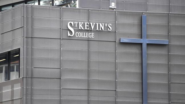 St Kevin's College in Toorak, Melbourne. Picture: AAP