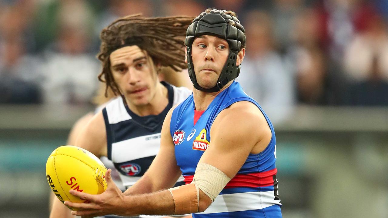 Caleb Daniel of the Bulldogs. (Photo by Scott Barbour/Getty Images)