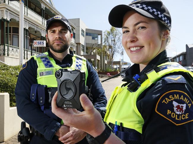 Body worn cameras will pick up audio and video.