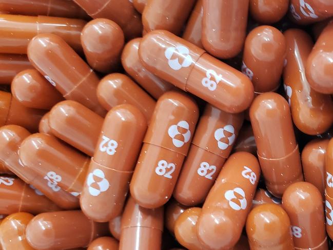 The US Food and Drug Administration (FDA) authorised Merck's Covid pill, Molnupiravir, for high risk adults, a day after a similar pill by Pfizer was given the green light. Picture: AFP