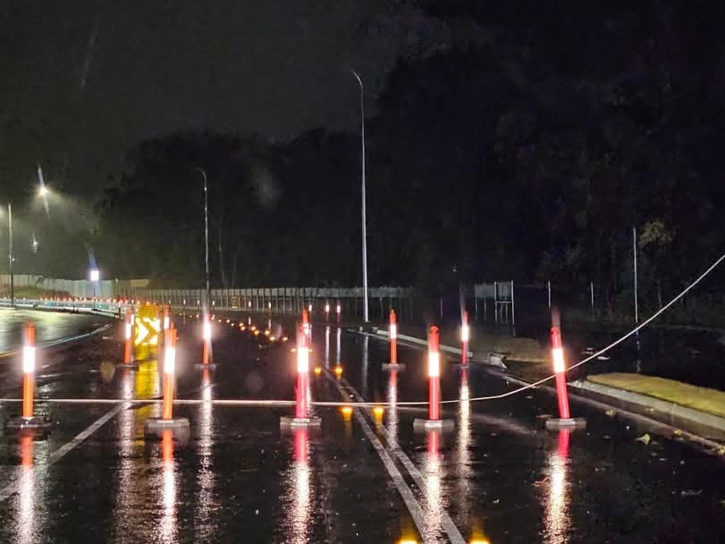 Cyclone damagae on Anita Street and Benfer Road