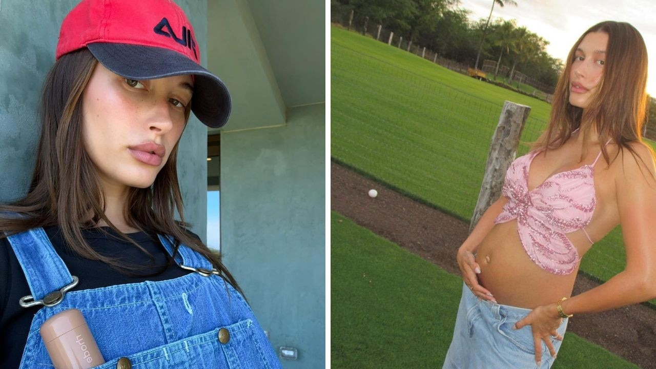 Hailey Bieber is pregnant. Picture: haileybieber/Instagram