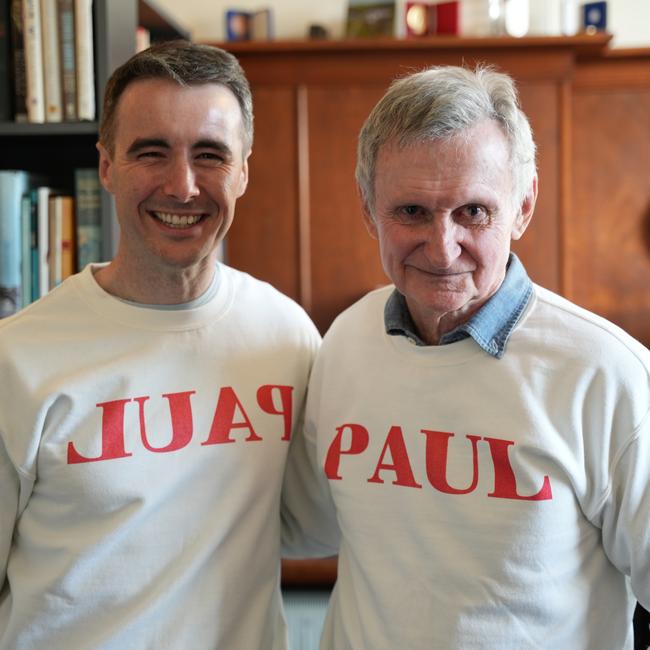 Creator of Round the Twist: The Musical, Paul Hodge and author of the book Paul Jennings.