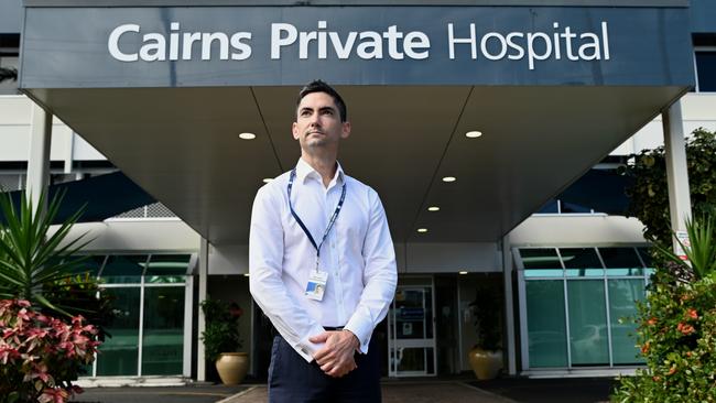 CEO Cairns Private Hospital Ben Tooth. Photo: Isaac McCarthy.