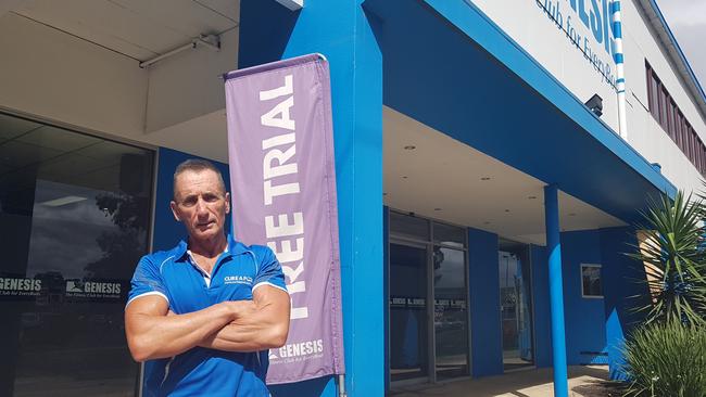 Genesis Ringwood gym member John Strempel is disappointed the gym has been forced to close due to the coronavirus outbreak. Picture: Kiel Egging