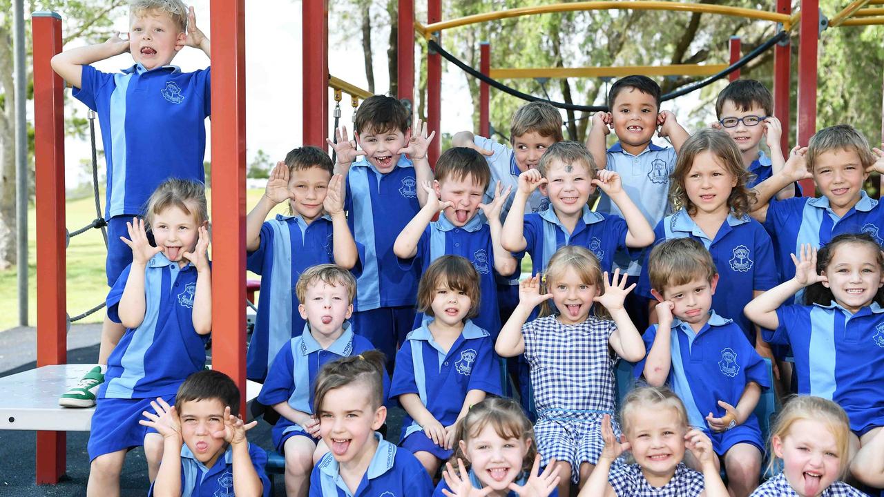 MY FIRST YEAR: Maryborough West State School Preps. Picture: Patrick Woods.