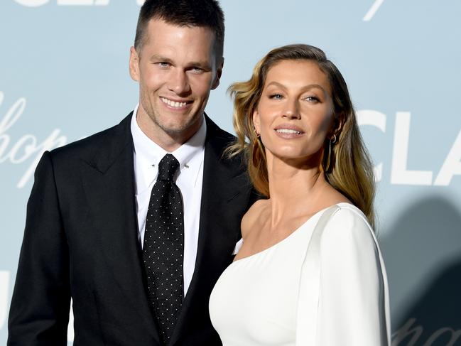 LOS ANGELES, CALIFORNIA - FEBRUARY 21: (L-R) Tom Brady and Gisele Bündchen attends the 2019 Hollywood For Science Gala at Private Residence on February 21, 2019 in Los Angeles, California.   Kevin Winter/Getty Images/AFP