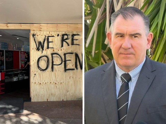 Alleged disguised thieves ram tobacconist in early morning break-in