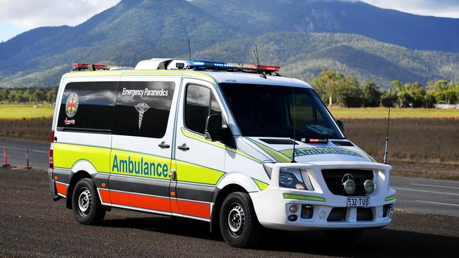 Emergency services are on scene at a crash near Mungalli. Picture: Alix Sweeney