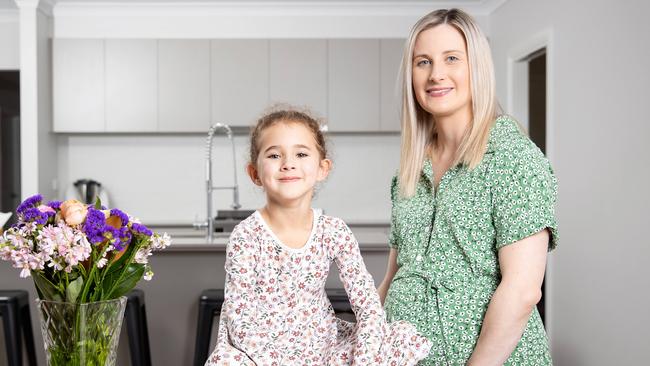 Bass Coast Shire council support worker Kelly Male with daughter Ilithyia welcomed the parental leave initiatives. Picture: Mark Stewart