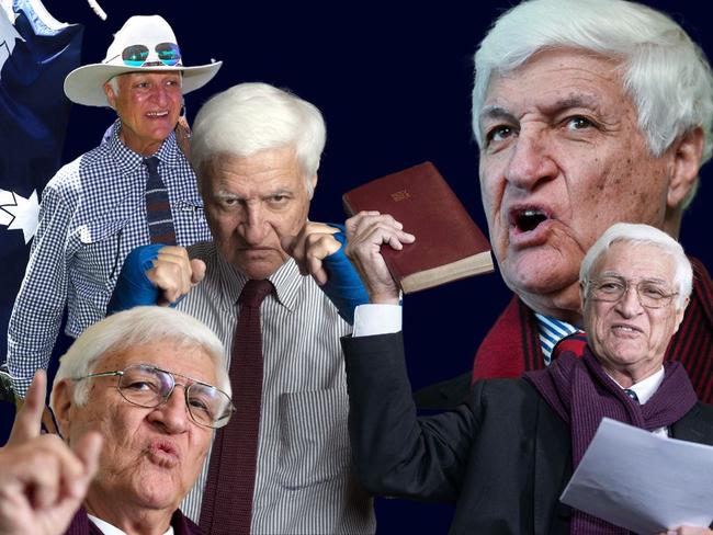 The many faces of Bob Katter.