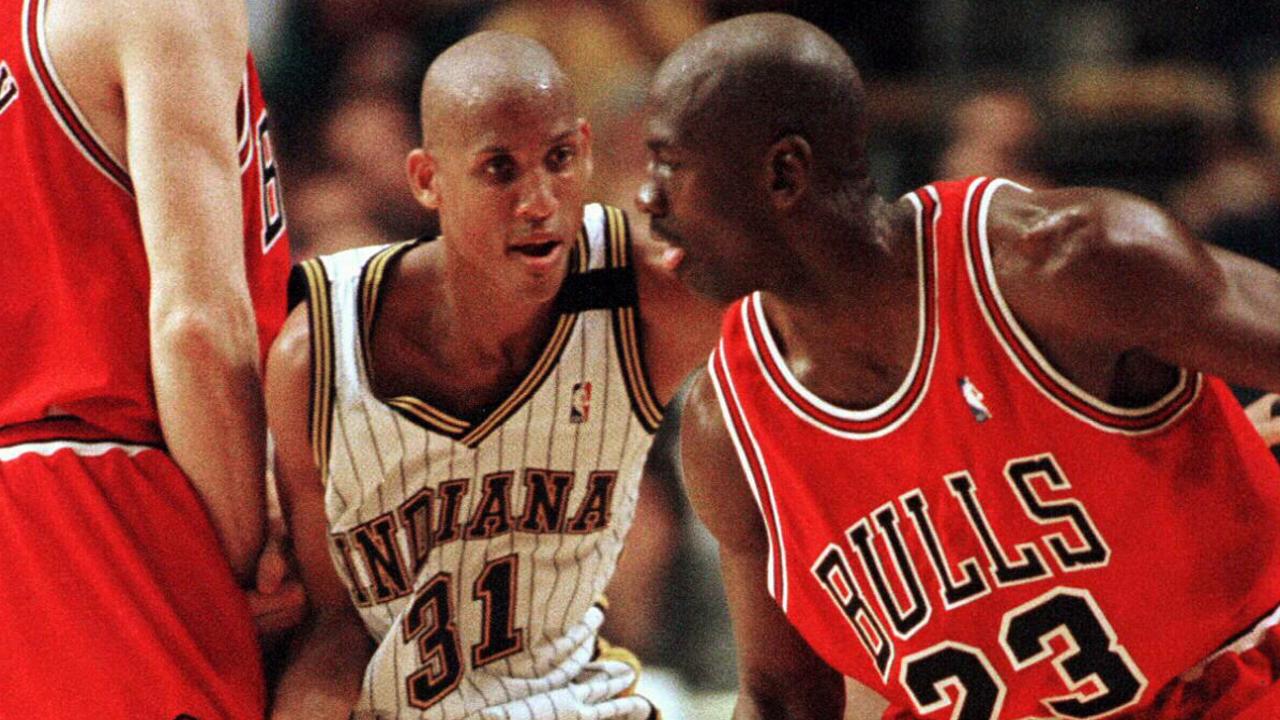 Michael jordan on reggie on sale miller