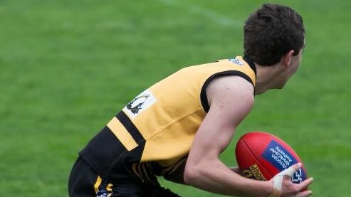 Dylan Slater's footy career ended at age 15 due to concussion. Picture: Dylan Slater.