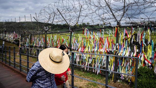 Australians, like the North Koreans, are being held prisoner in their own country by ‘border madness’. Picture: Anthony Wallace