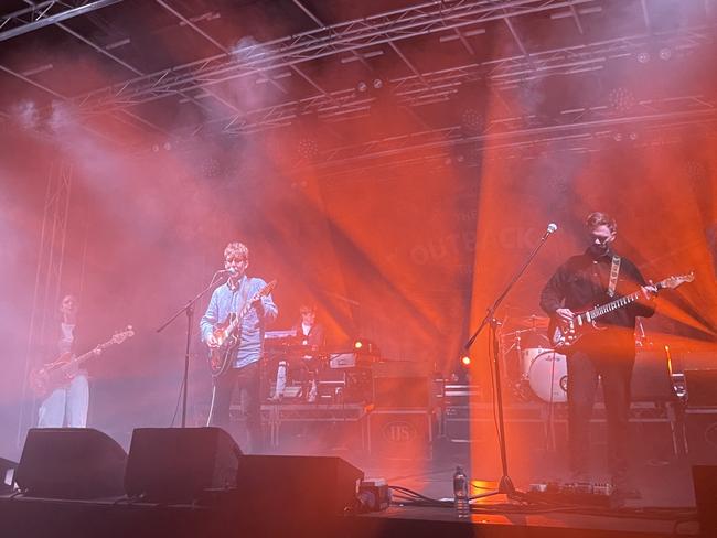 Hundreds of Charleville residents descended upon the Charleville Showgrounds to revel in the Outback Sounds concert, which featured acts like Paul Dempsey, the Pierce Brothers and Ball Park Music, as part of the Outback Trail of Queensland Music Festivals.