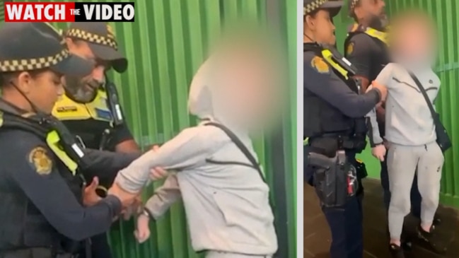 Male arrested by Protective Services Officers in Melbourne