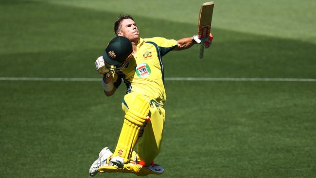 With his year-long Sandpapergate ban wrapping up before the World Cup, David Warner is a must-have according to Shane Warne. Picture: Getty