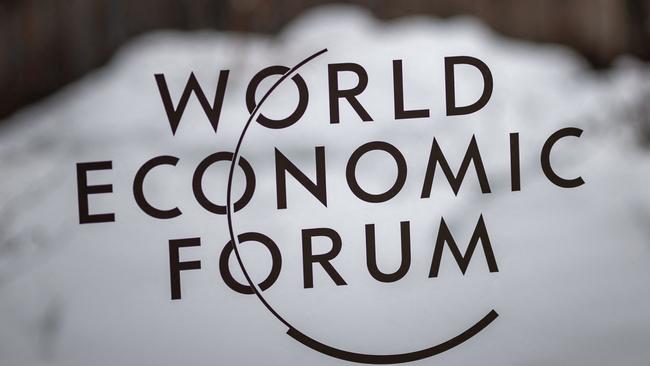 The world's political and business elites gather for the annual Davos summit to promote "co-operation in a fragmented world", with war in Ukraine, the climate crisis and global trade tensions high on the agenda. Picture: Fabrice Coffrini / AFP