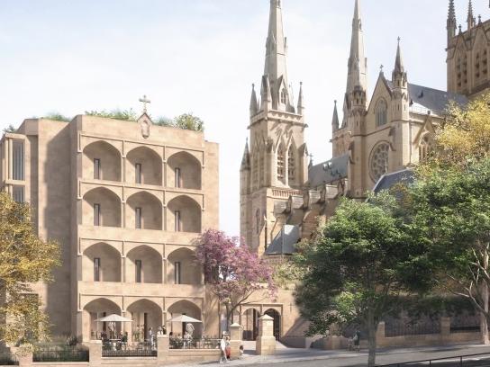 Photos of the St Mary's Cathedral development plans