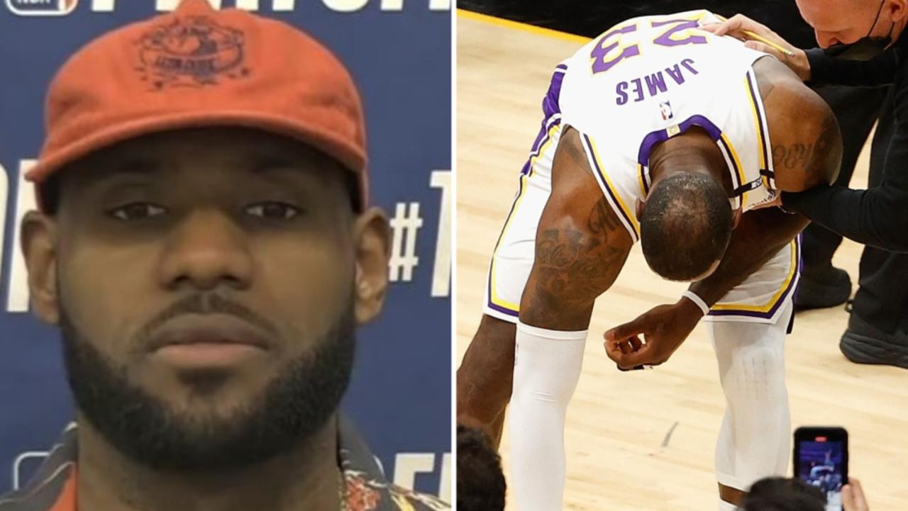 LeBron James chose to stay silent over Chris Paul's foul.