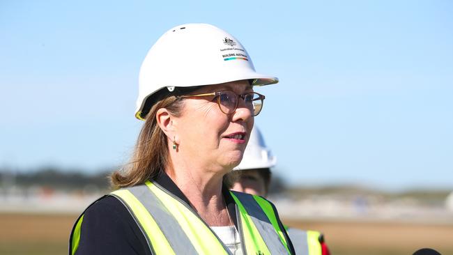 Minister for Infrastructure, Transport, Regional Development and Local Government Catherine King. Picture: NewsWire / Gaye Gerard