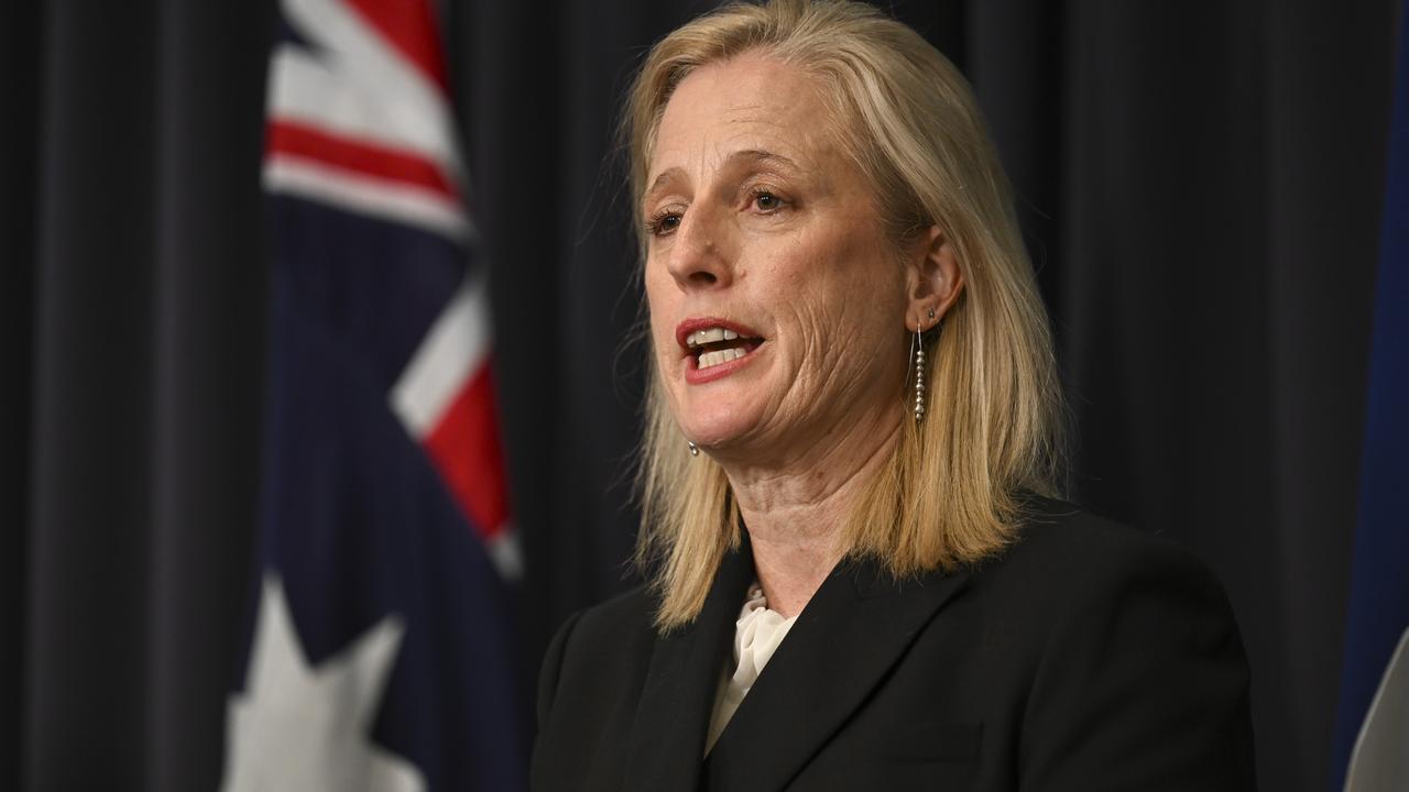 Finance Minister Katy Gallagher says the Albanese government is taking ‘nothing for granted’. Picture: NewsWire / Martin Ollman