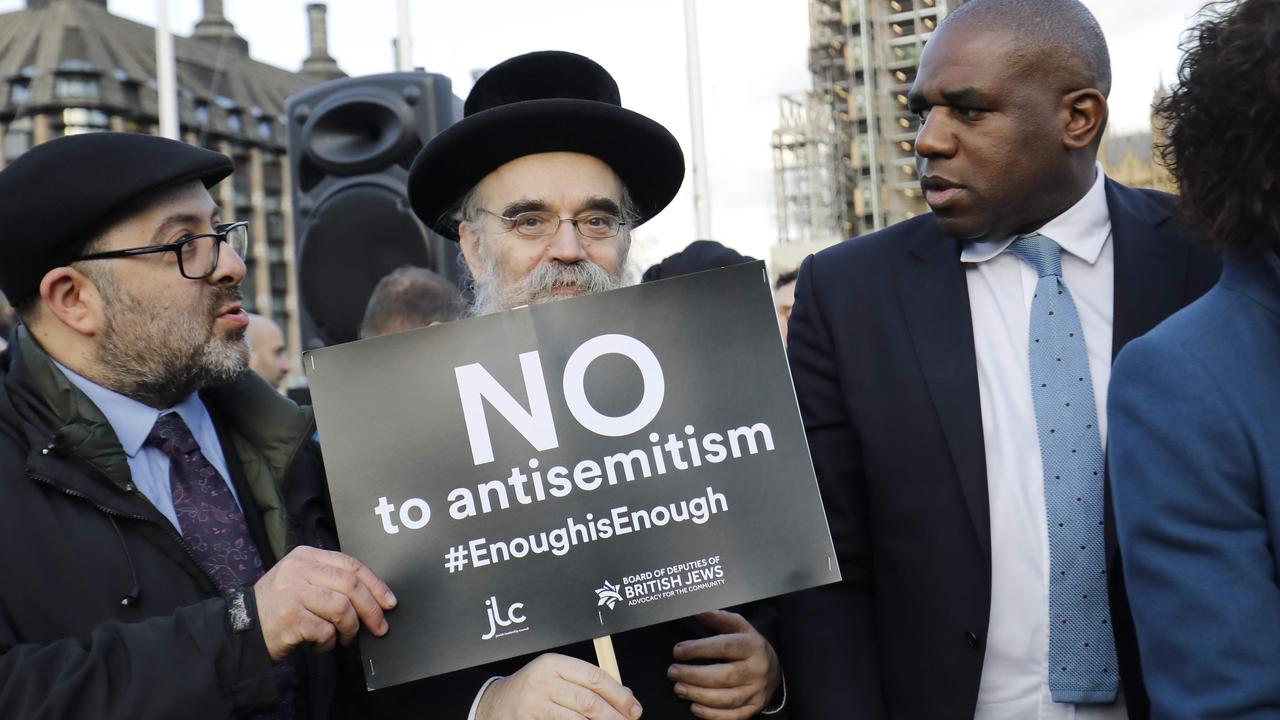 The Labour Party has been plagued by claims of anti-Semitism. Picture: Tolga Akmen/AFP