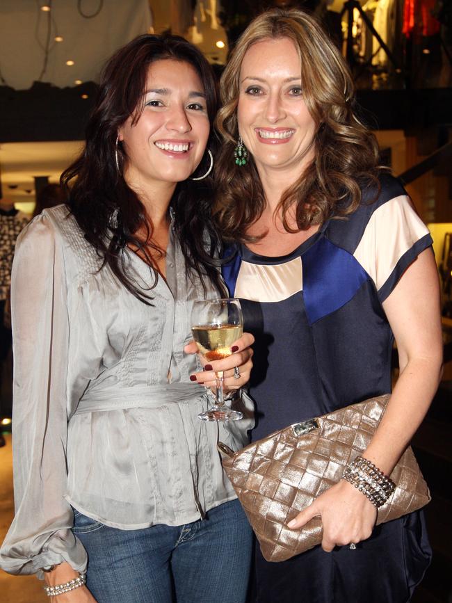 Lisa Keighery (right), pictured with Tuti Mellick …