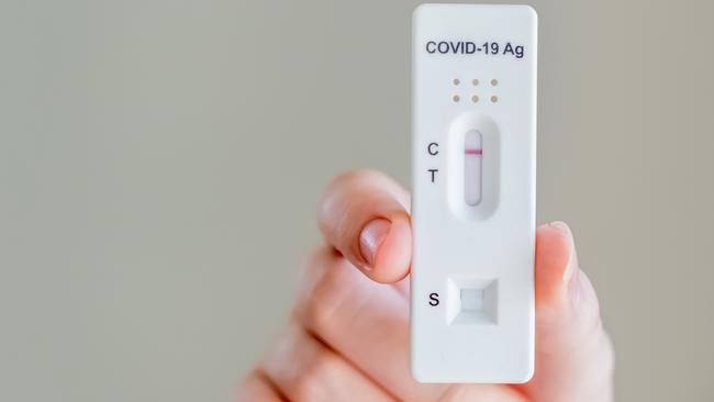 People are testing less so reported cases are now a smaller fraction of all infections than in previous waves. Picture: istock