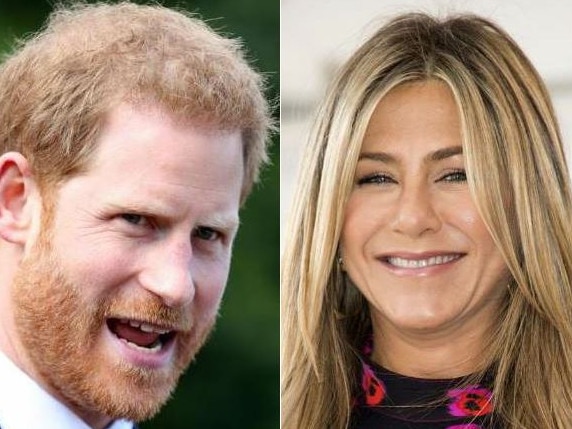 Prince Harry and Jennifer Aniston combo