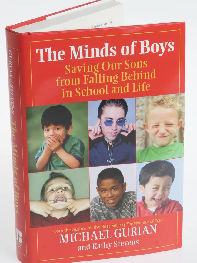 American educator Michael Gurian is the author of The Minds of Boys: Saving Our Sons from Falling Behind in School and Life (with Kathy Sevens). 