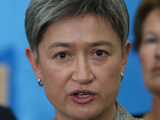 Penny Wong has said that leading Labor for her would not be an option. Picture: Kym Smith