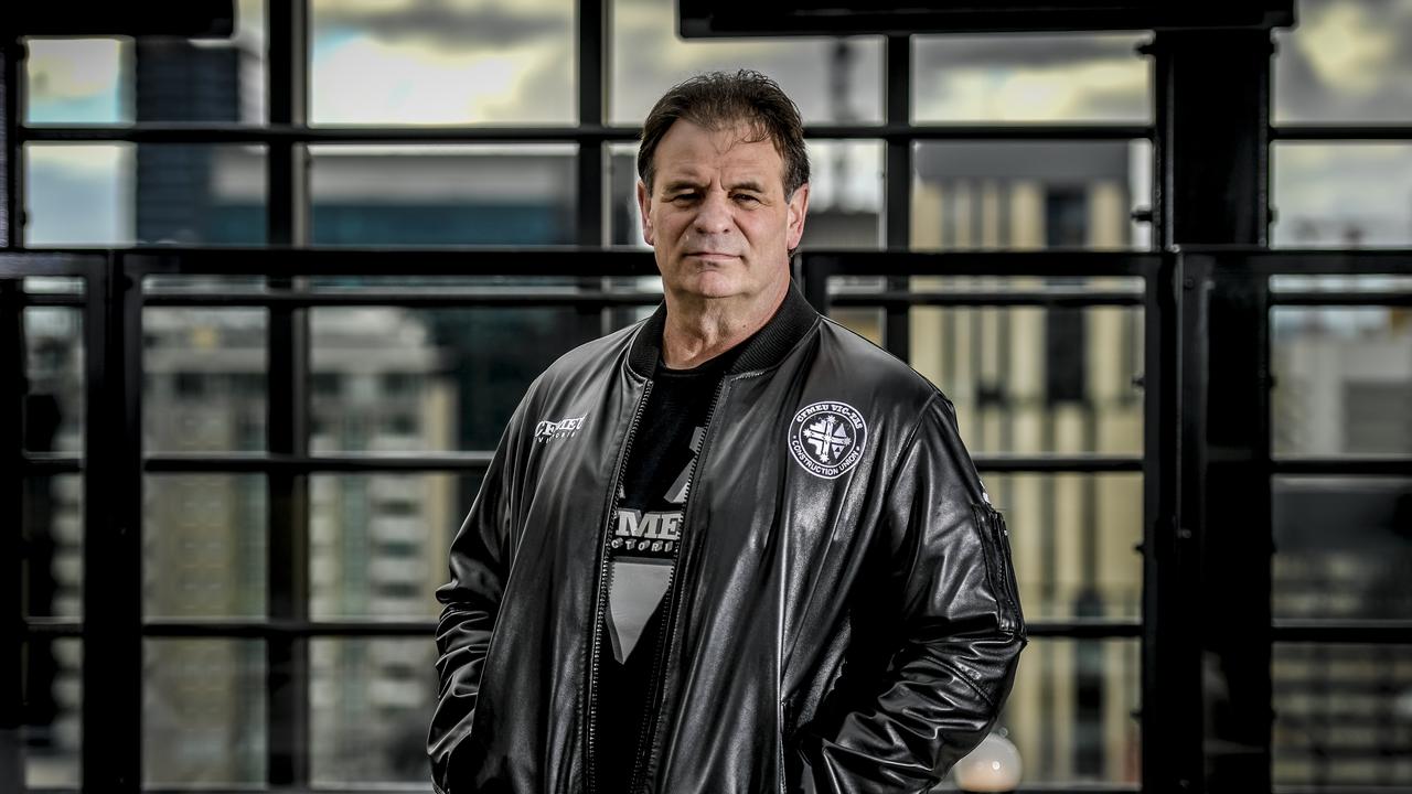 CFMEU leader John Setka in Adelaide. Picture: Roy VanDerVegt