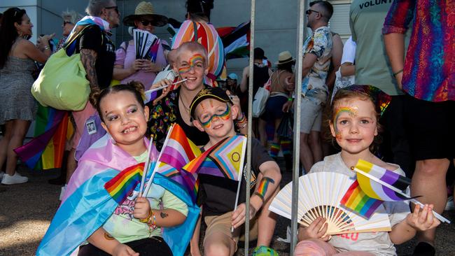 Pride Parade takes off in Darwin City, 2024. Picture: Pema Tamang Pakhrin