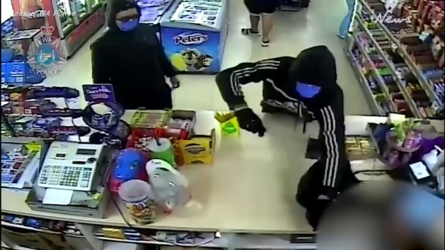Police hunt two men over armed robbery