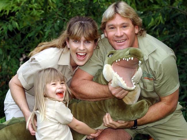 An Irwin family photo from 2002.
